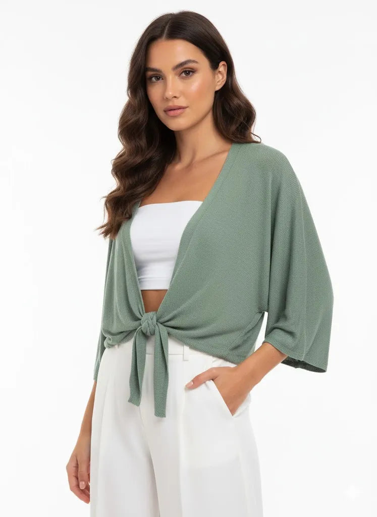 Cardigan Dusty Teal